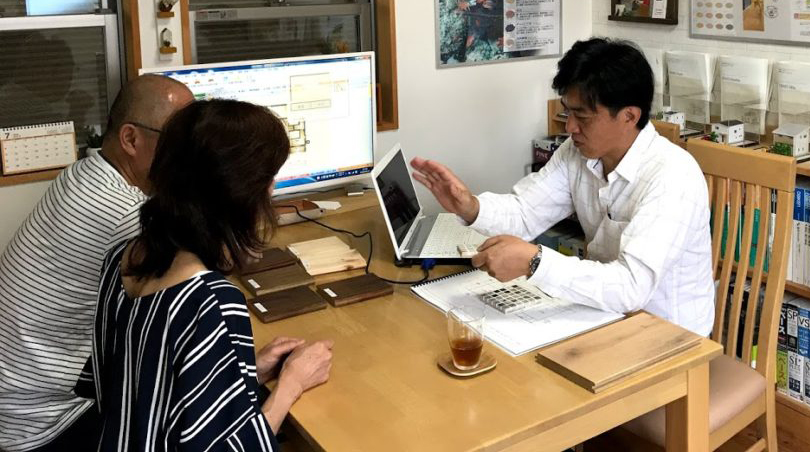 個別相談の様子