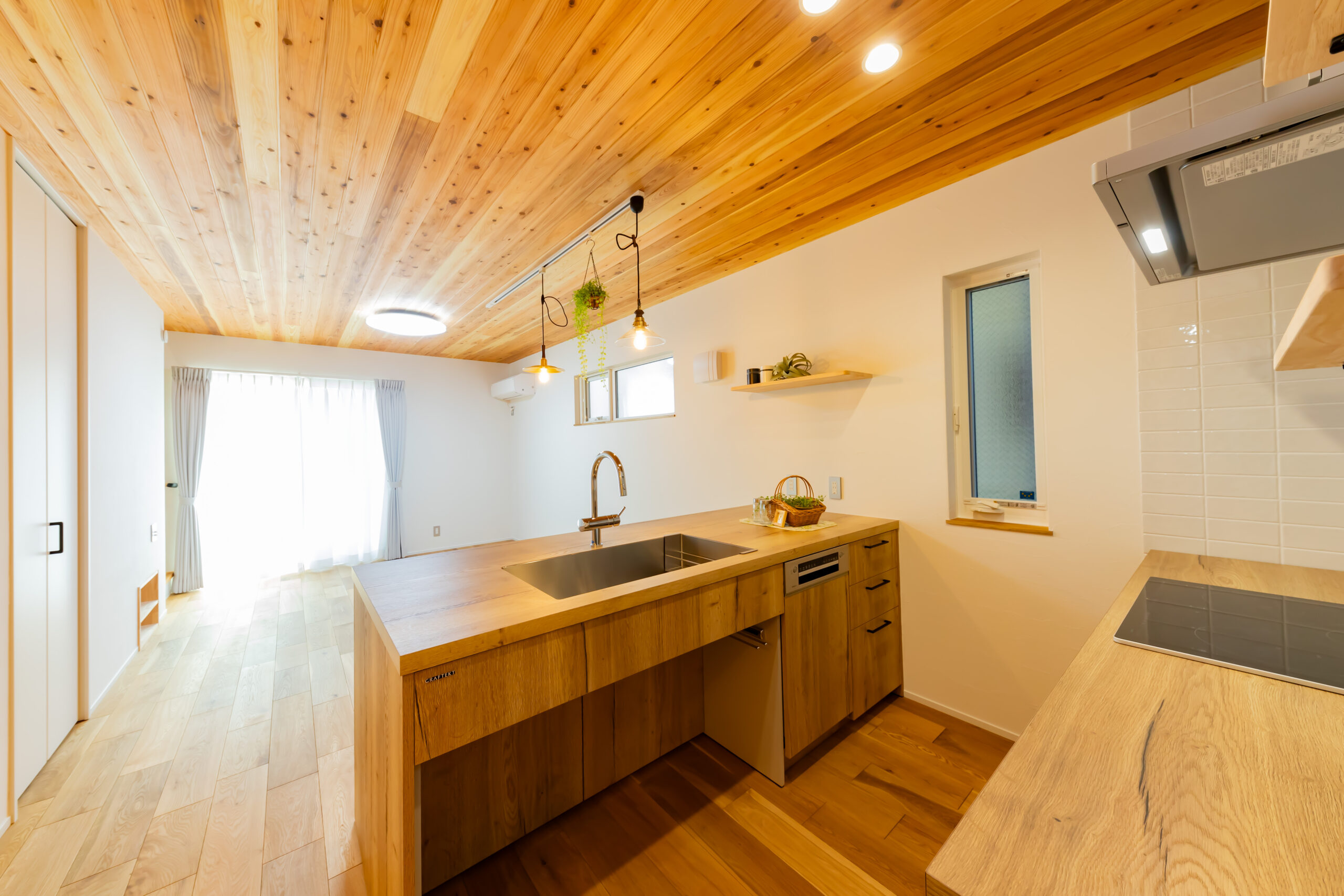 木のぬくもりが伝わる家